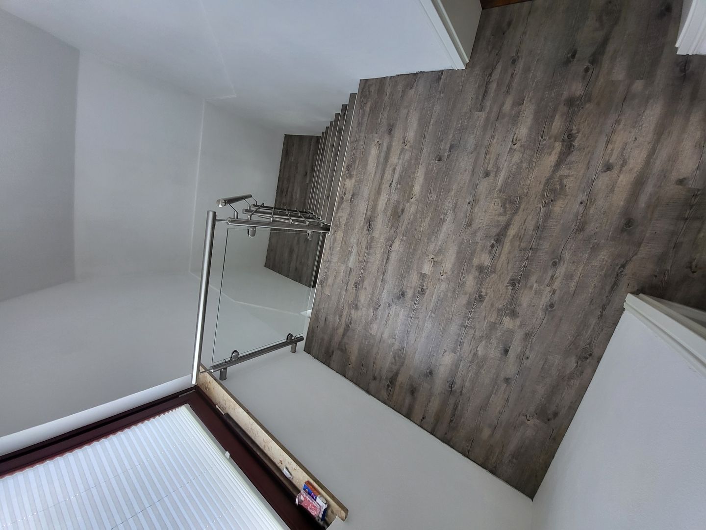 Eine fertige Treppe.